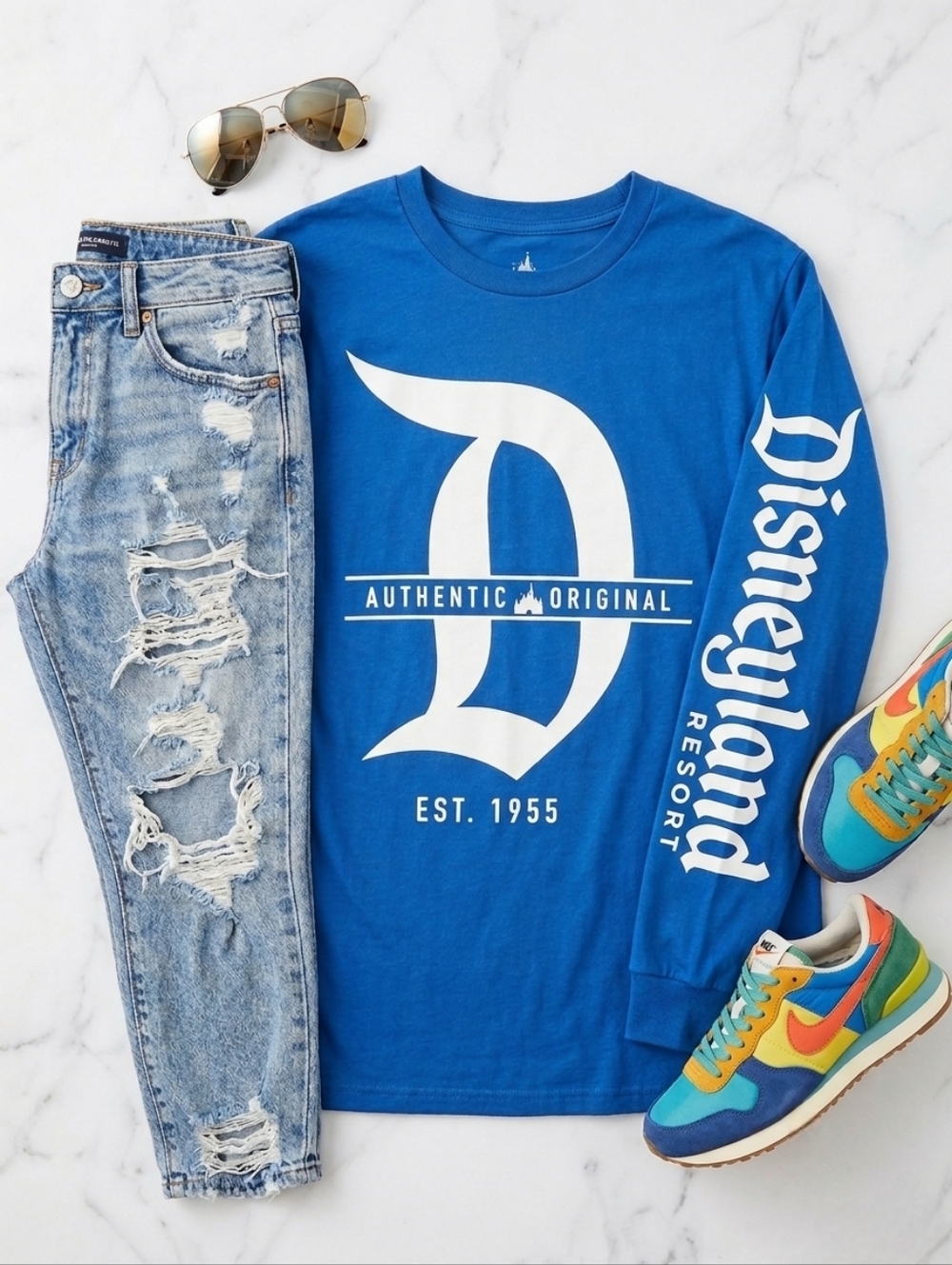 NWT | Disneyland Resort Authentic Original Long Sleeve Shirt - Small - Picture 7 of 7